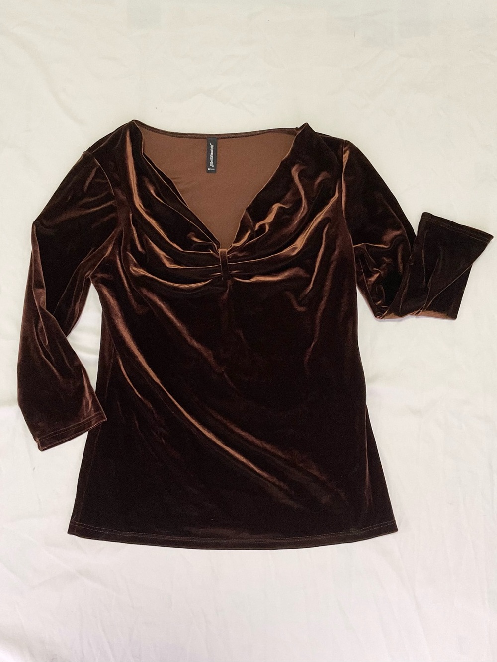 Jason Maxwell Velour Top size MP